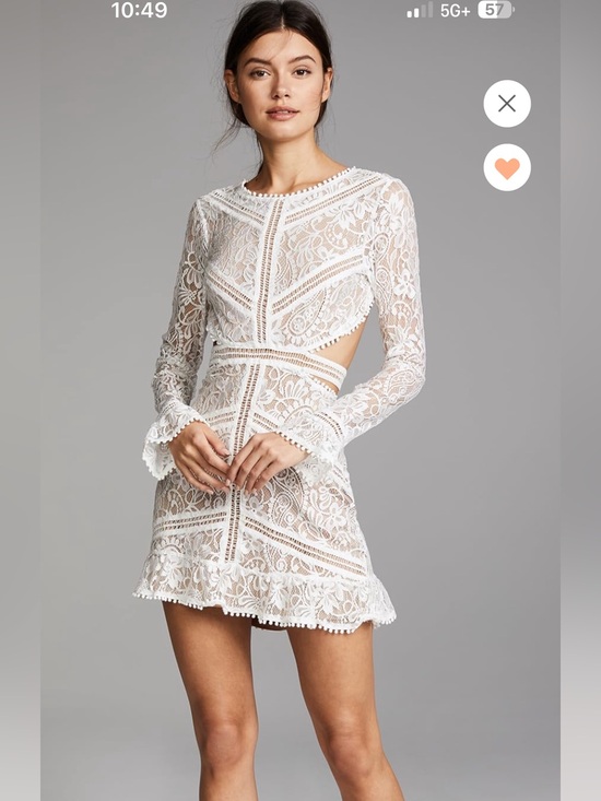 For Love And Lemons Dresses & Skirts - For Love And Lemons Emerie Cut out dress NWT Bride/Graduation
